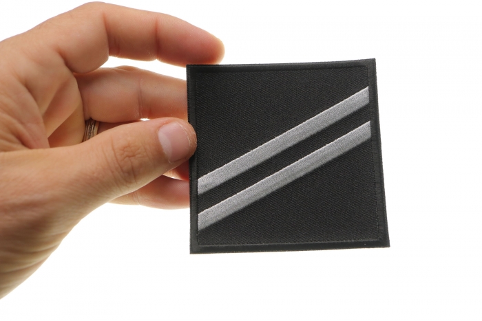 Seaman Apprentice Patch shown on hand for size comparison