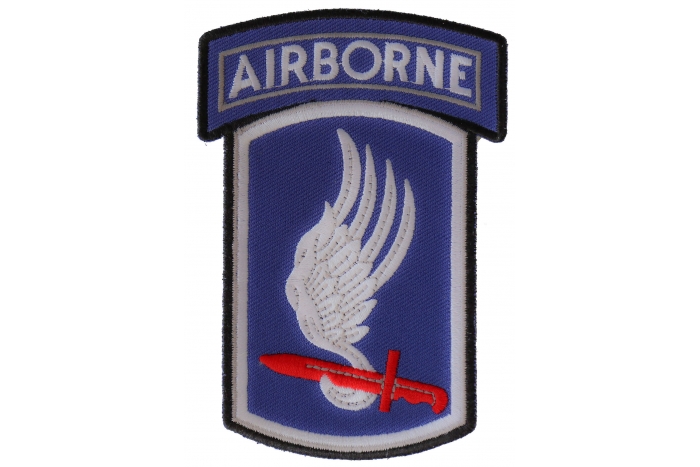 173rd Airborne Iron on Patch