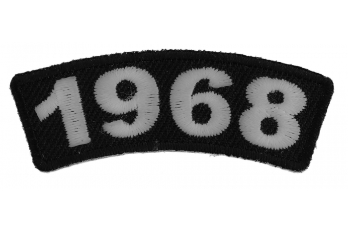 1968 Year Patch
