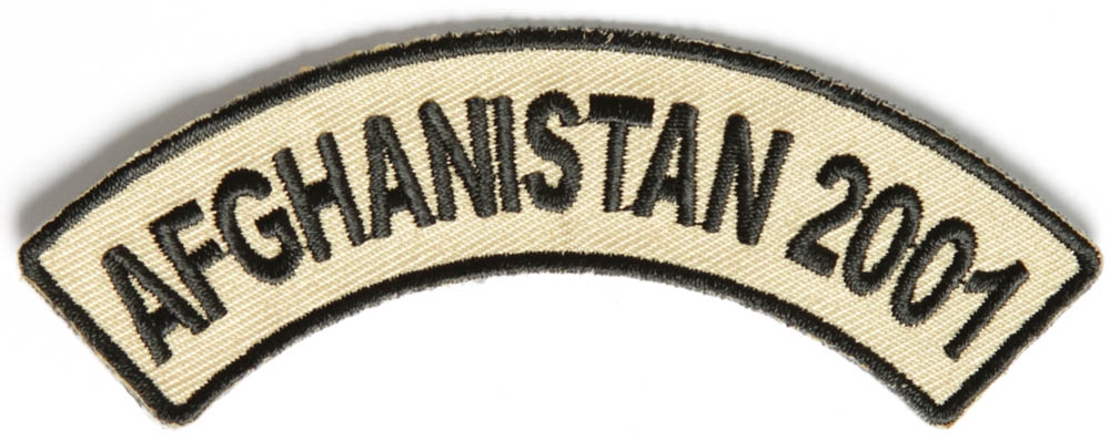 Afghanistan 2001 Rocker Patch