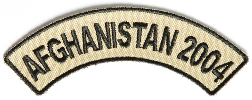 Afghanistan 2004 Rocker Patch