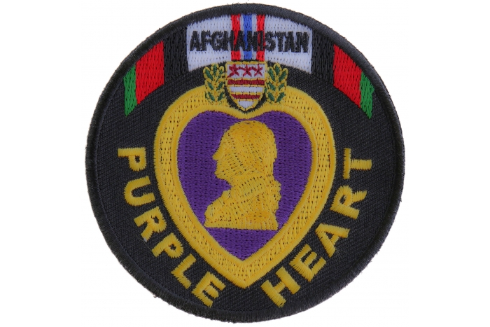 Afghanistan Purple Heart Patch