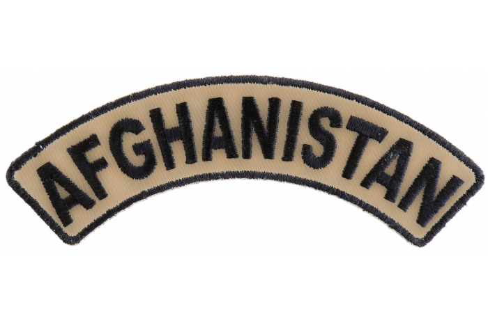 Afghanistan Small Arm Rocker Patch