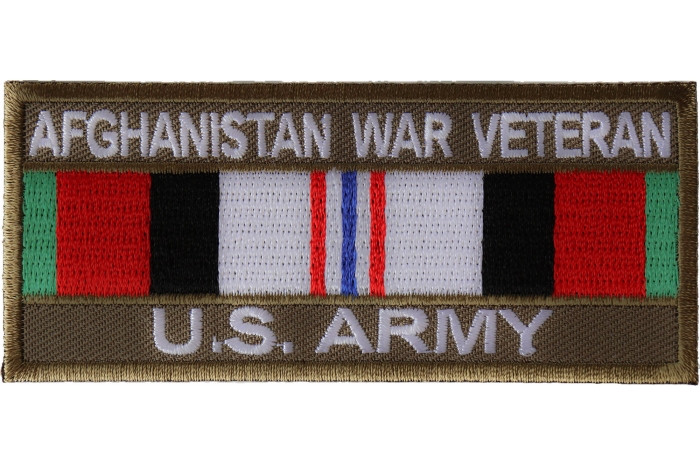 Afghanistan War Veteran US Army Patch