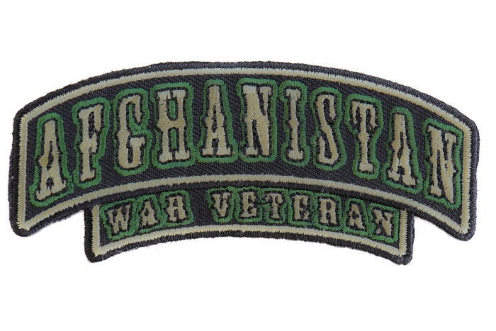 Afghanistan War Veteran Patch