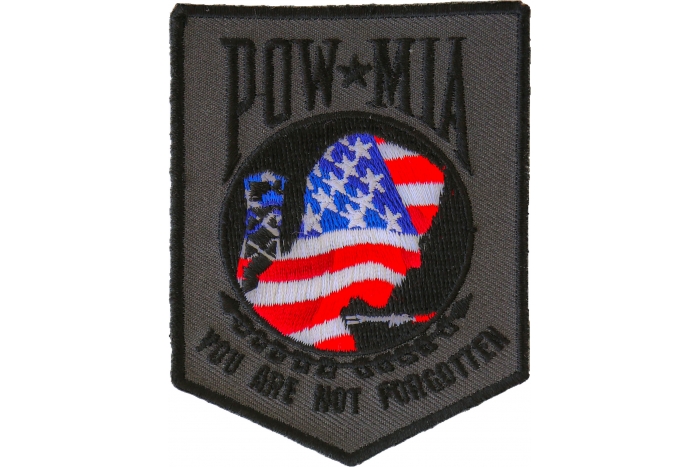 American Flag POW MIA Patch