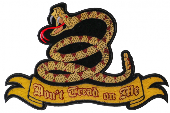 Don't Tread on Me Snake Patch