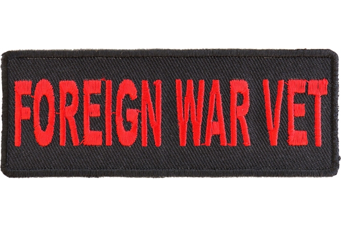 Foreign War Vet Patch