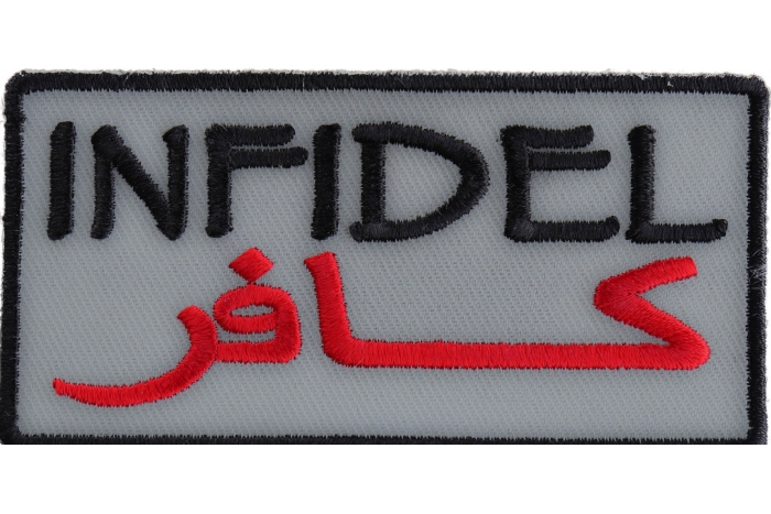Infidel Patch Over Desert Sand