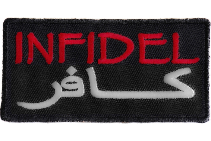 Infidel Patch, Military Saying Patches by Ivamis Patches
