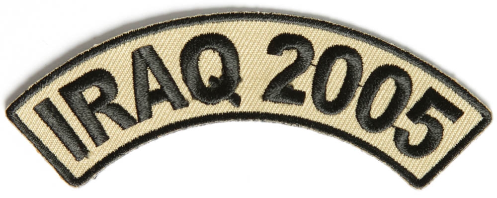 Iraq 2005 Rocker Patch