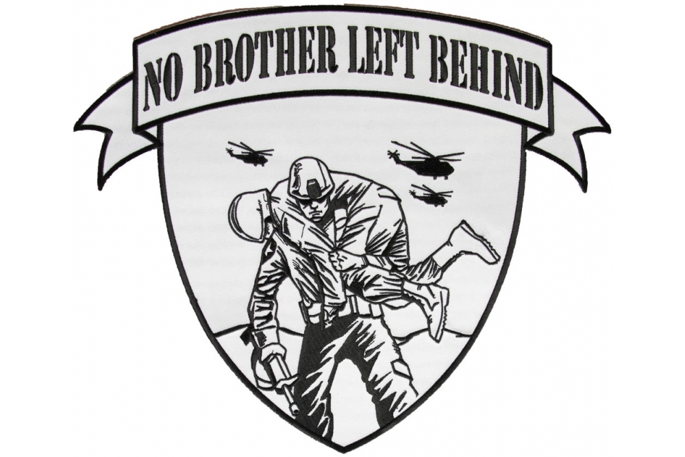 No Brother Left Behind Large Back Patch