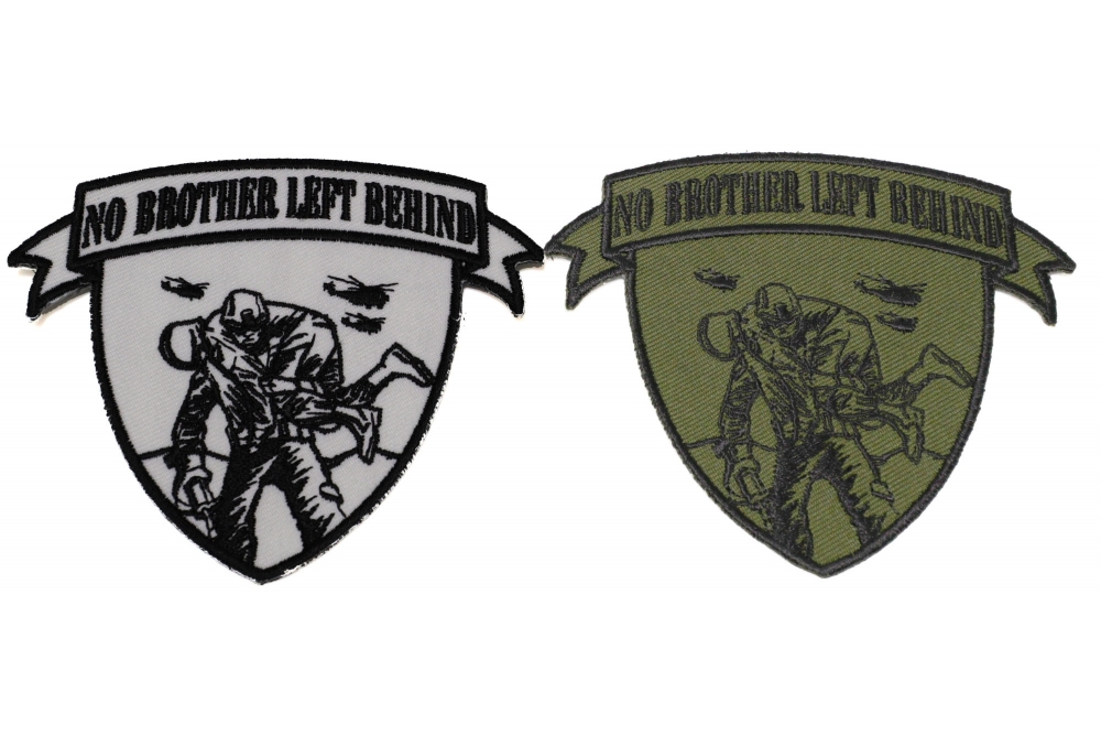 No Brother Left Behind Military Support Patches