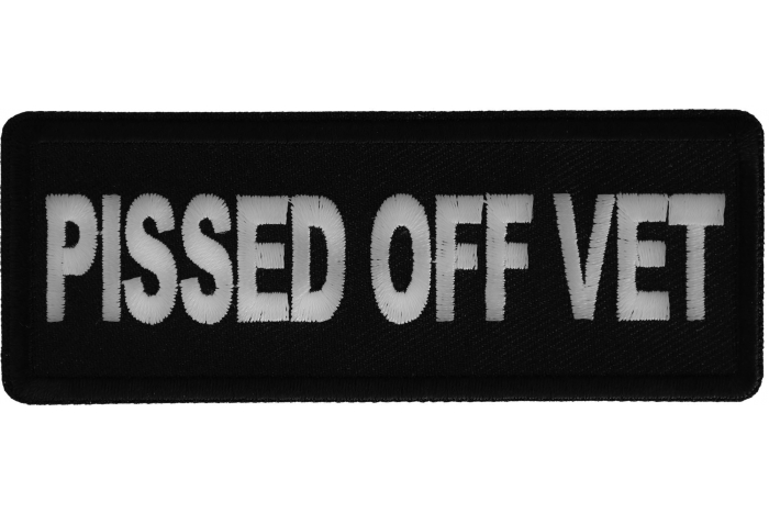 Pissed off Vet Patch