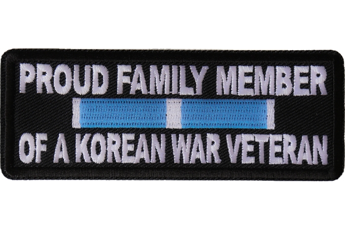 Proud Family Member of a Korean War Veteran Patch