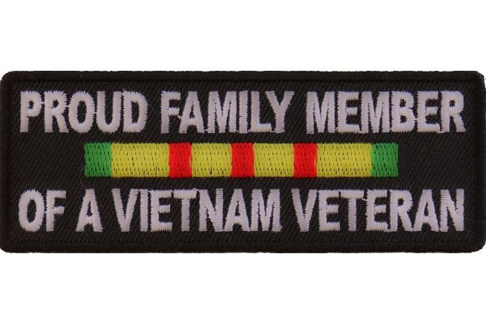 Proud Family Vietnam Vet Patch