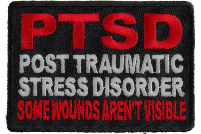 PTSD Patch For Vets - Some Wounds Are Not Visible