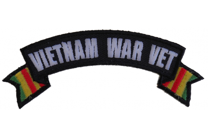 Vietnam War Vet Ribbon Small Rocker