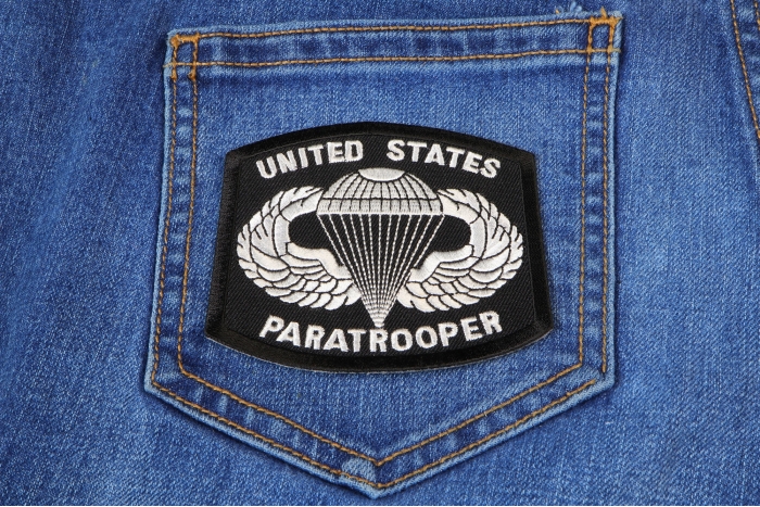 US Paratrooper Patch | US Army Military Veteran Patches by Ivamis Patches