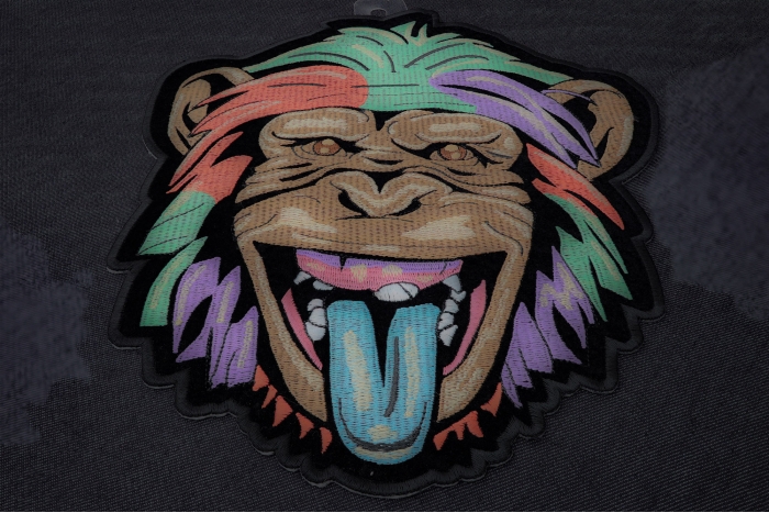 Chimpanzee Patch diagonal view