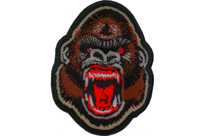 Ugly Monkey Iron on Patch