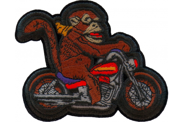 Monkey Biker Patch