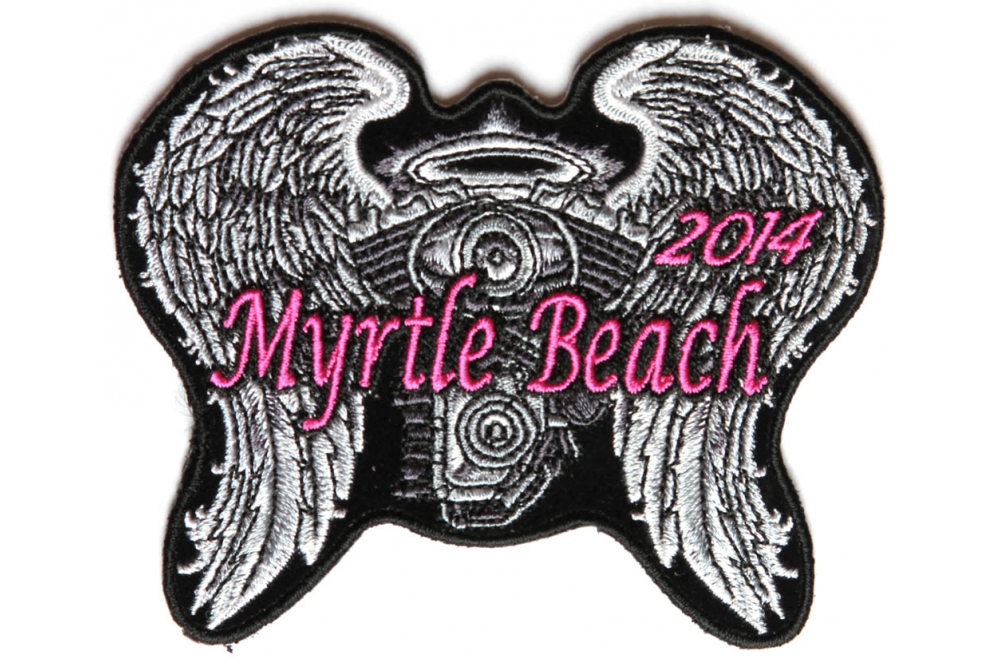 Myrtle Beach 2014 Patch Angel Wings