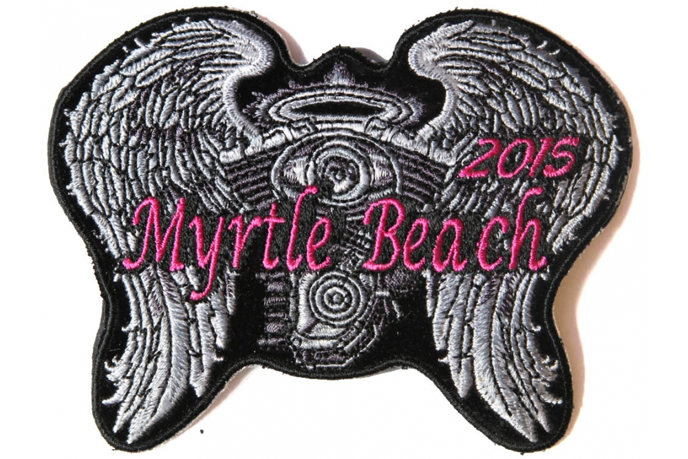 Myrtle Beach 2015 Patch Angel Wings