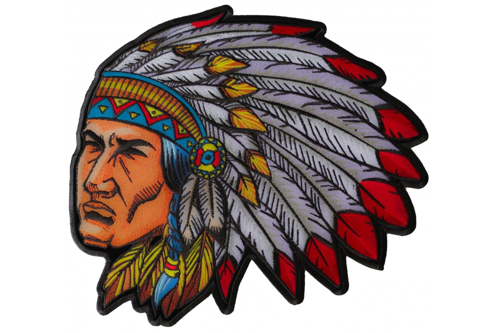 голова индейца