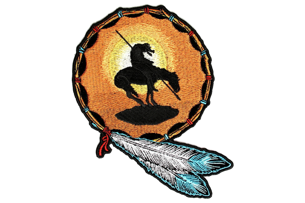 End Of The Trail Medium Patch Old Style
