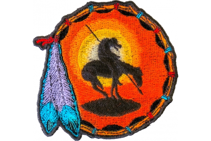 End Of The Trail Small Patch