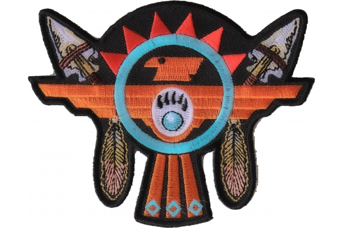 Native American Thunderbird Arrows Patch