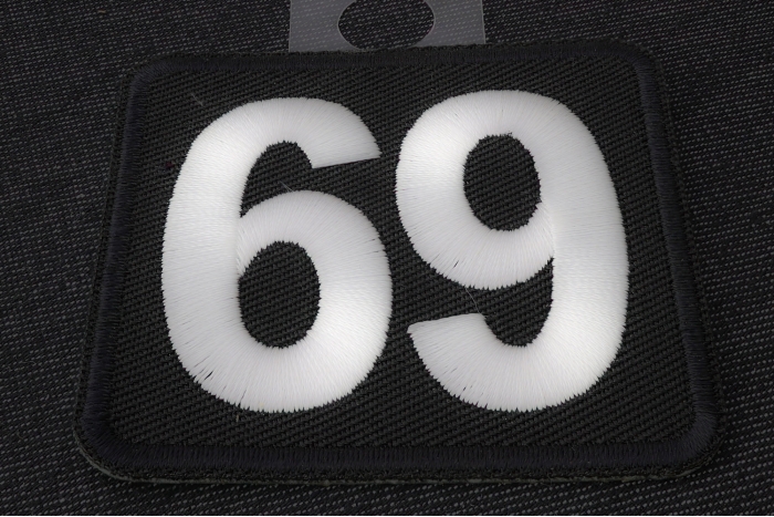 69 Patch diagonal view