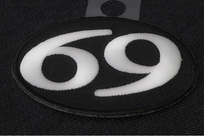 69 Patch diagonal view
