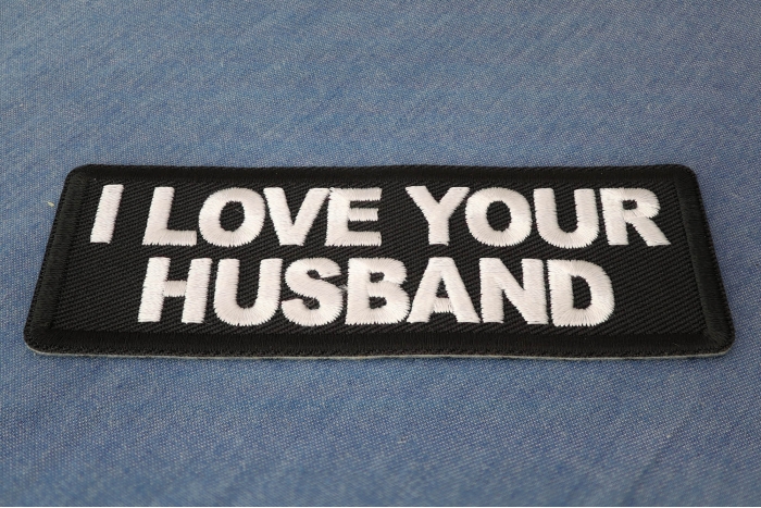 I love your Husband Patch diagonal view