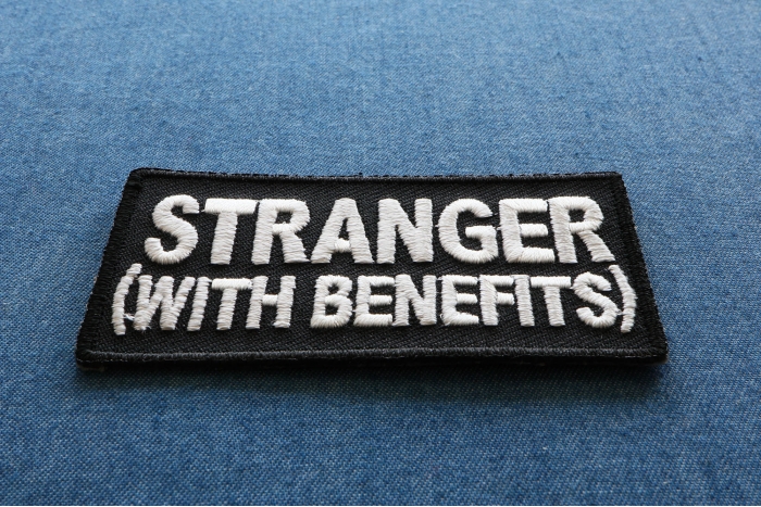 Stranger With Benefits Patch diagonal view