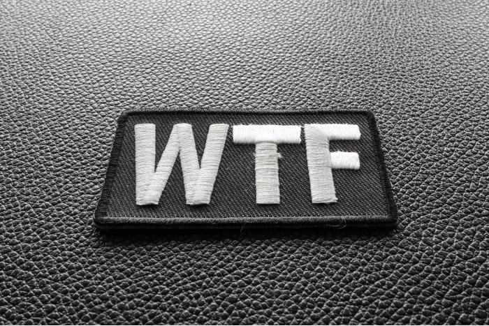 WTF Patch diagonal view