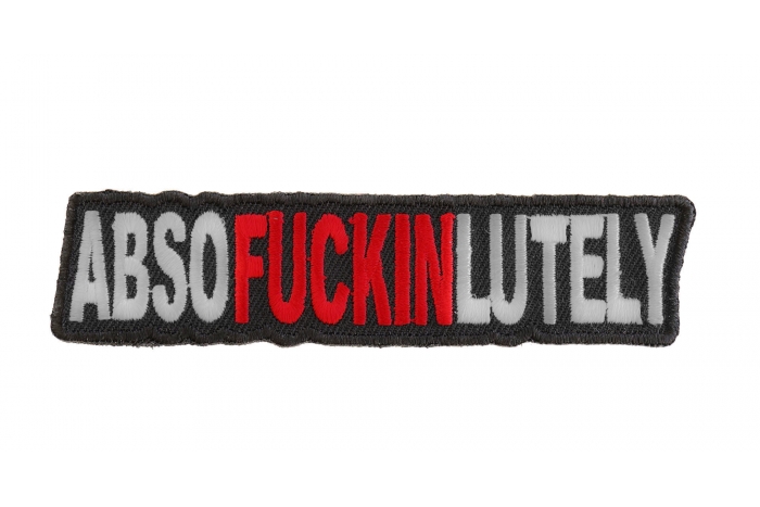 Absofuckinlutely Patch