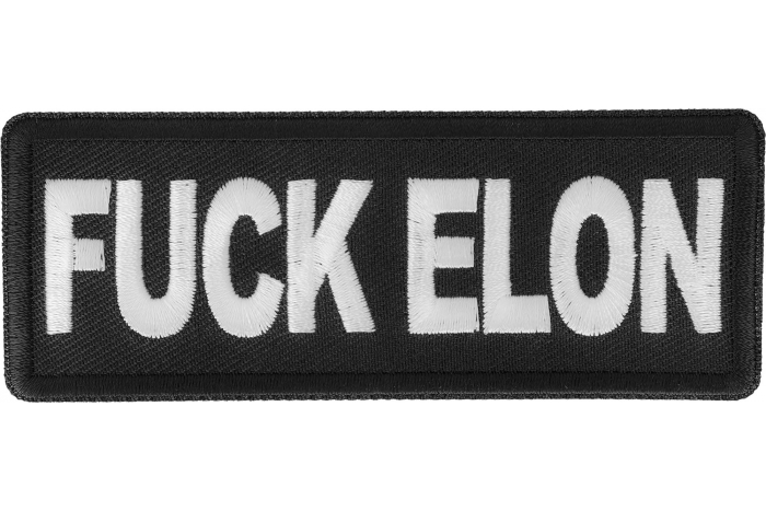 Fuck Elon Patch