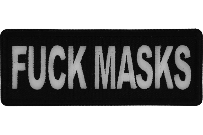 Fuck Masks Patch