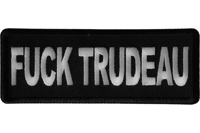 Fuck Trudeau Patch