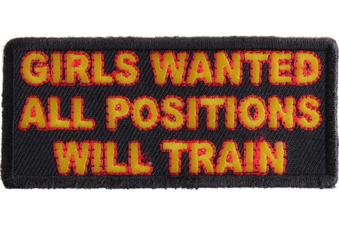 Girls Wanted All Positions Will Train Patch
