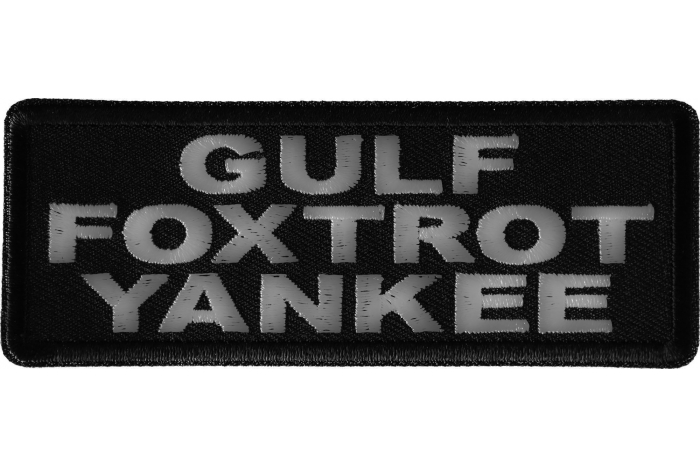 Gulf Foxtrot Yankee Patch
