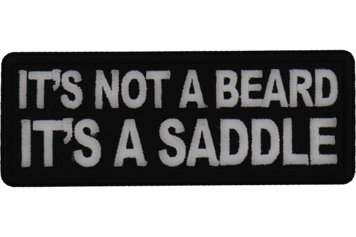 It's a Beard it's a Saddle Patch