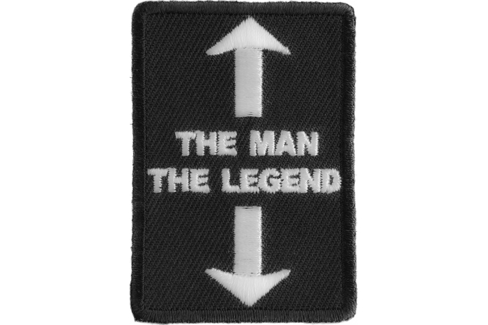 The Man The Legend Patch