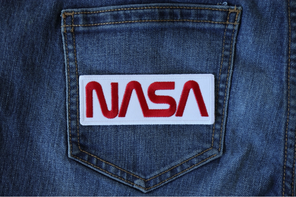 NASA Novelty Iron on Patch TheCheapPlace
