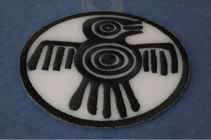 Aztec Tribal Patch diagonal view