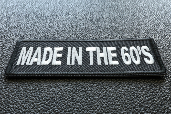 Made in the 60s Patch diagonal view