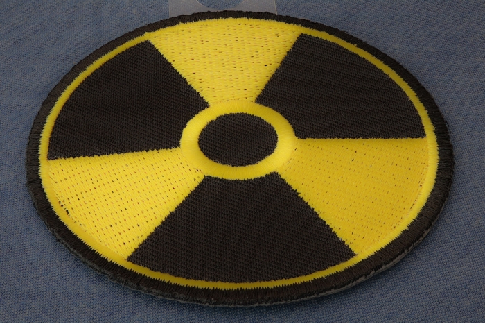 Radioactive Novelty Patch diagonal view