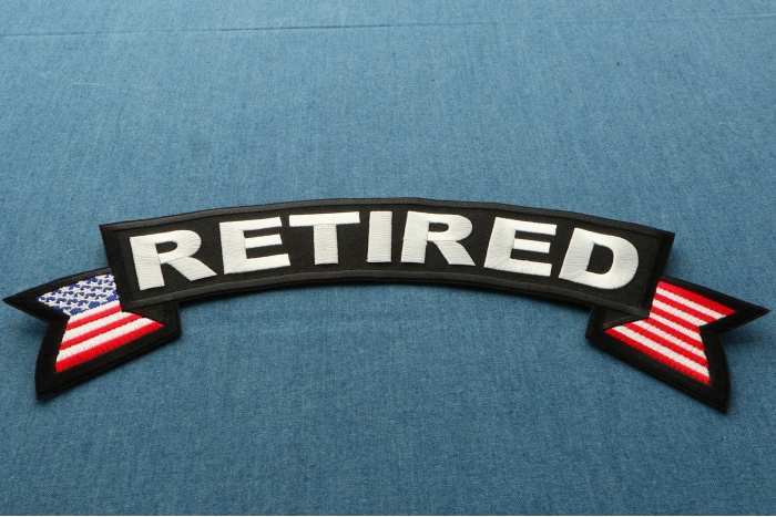 Retired Patch diagonal view